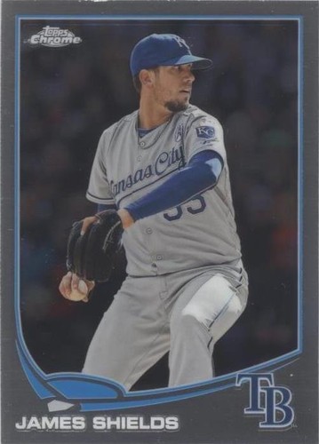 2013 Topps Chrome - James Shields #202
