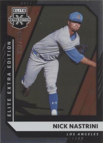 2021 Panini Elite Extra Edition - Nick Nastrini #131