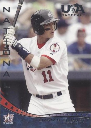 2007 USA Baseball - Darwin Barney #8