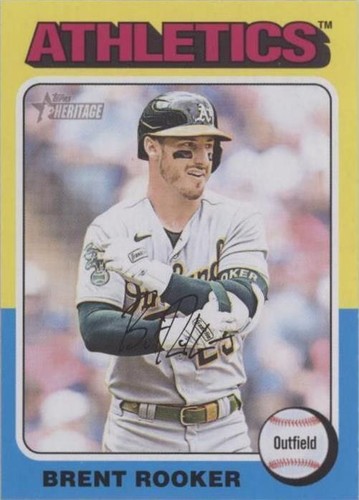2024 Topps Heritage - Brent Rooker #145