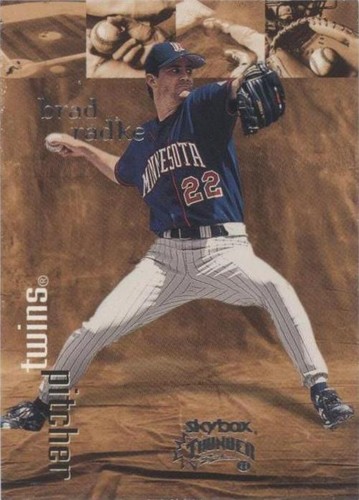 1999 Skybox Thunder - Brad Radke #227