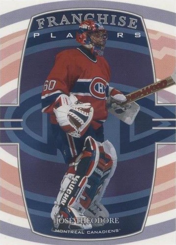 2002-03 In the Game Be A Player First Edition - Jose Theodore #356