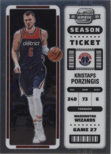 2022-23 Panini Contenders Optic - Kristaps Porzingis #47