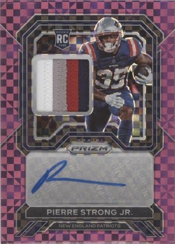 2022 Panini Prizm Pierre Strong Jr. #RPA-PS