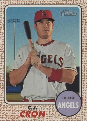 2017 Topps Heritage - C.J. Cron #53