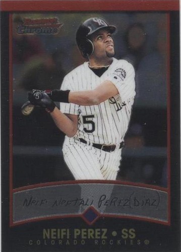 2001 Bowman Chrome - Neifi Perez #81