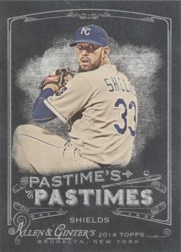 2014 Topps Allen & Ginter's - James Shields #PP-JS