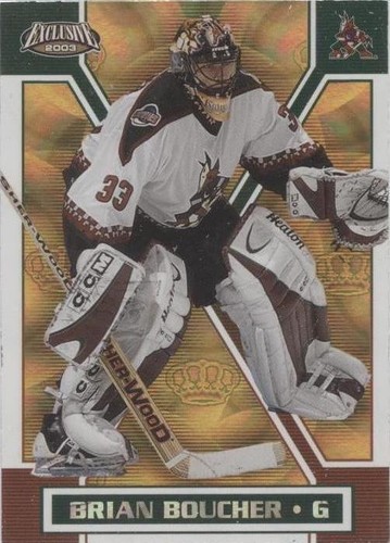 2002-03 Pacific Exclusive - Brian Boucher #131