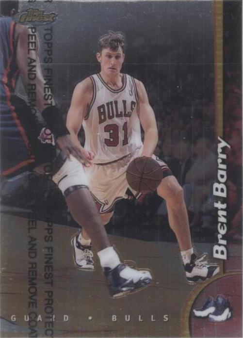 1998-99 Topps Finest - Brent Barry #205
