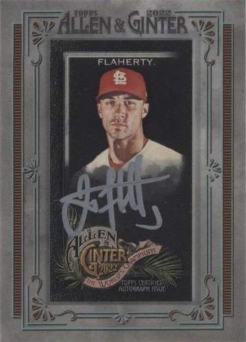 2022 Topps Allen & Ginter X - Jack Flaherty #MA-JF