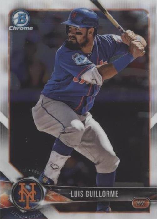 2018 Bowman Chrome - Luis Guillorme #BCP248