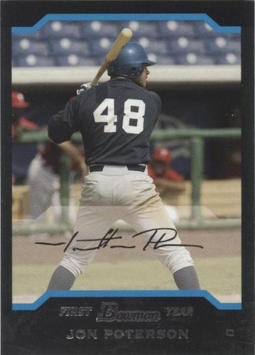 2004 Bowman Draft Picks & Prospects - Jon Poterson #BDP35