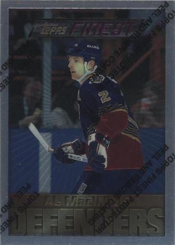 1995-96 Topps Finest - Al MacInnis #48