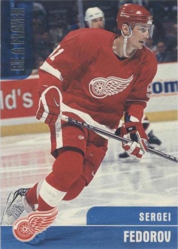 1999-00 In the Game Be A Player Memorabilia - Sergei Fedorov #87