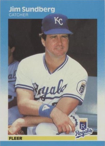 1987 Fleer - Jim Sundberg #382