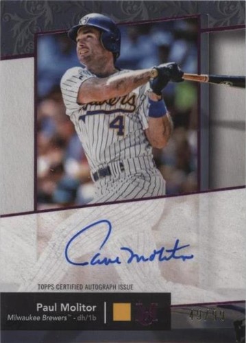 2024 Topps Museum Collection - Paul Molitor #AA-PM