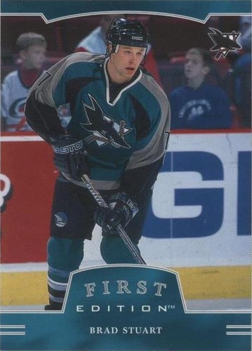 2002-03 In the Game Be A Player First Edition - Brad Stuart #204