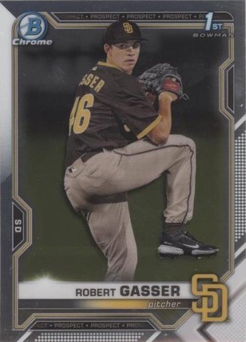 2021 Bowman Draft - Robert Gasser #BDC-135