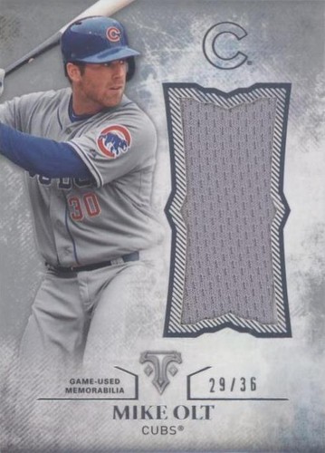 2015 Topps Triple Threads - Mike Olt #UJR-MOL