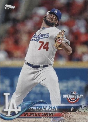2018 Topps Opening Day - Kenley Jansen #169