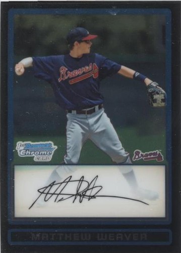 2009 Bowman Draft Picks & Prospects - Matt Weaver #BDPP15