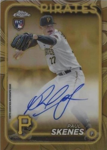 2024 Topps Gilded Collection - Paul Skenes #CGA-PS
