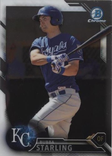 2016 Bowman - Bubba Starling #BCP138
