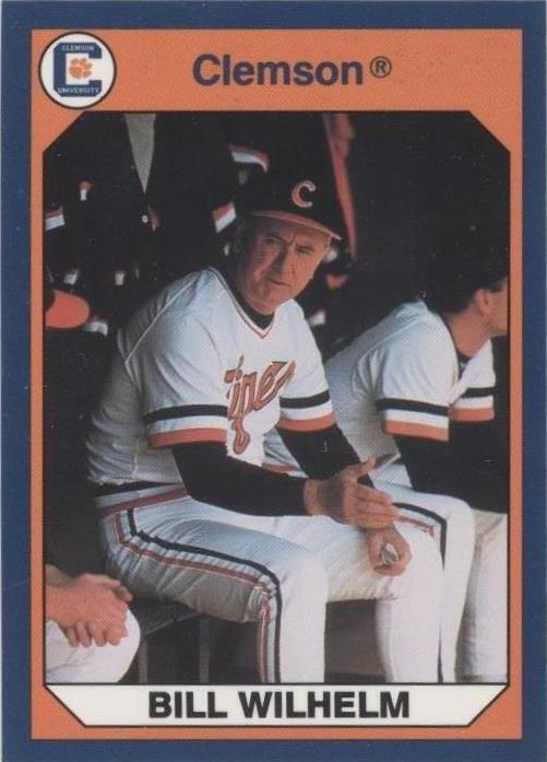 1990 Collegiate Collection Clemson Tigers - Bill Wilhelm #106