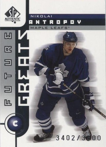 2001-02 SP Authentic - Nik Antropov #120
