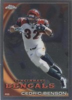 2010 Topps Chrome Cedric Benson #C181