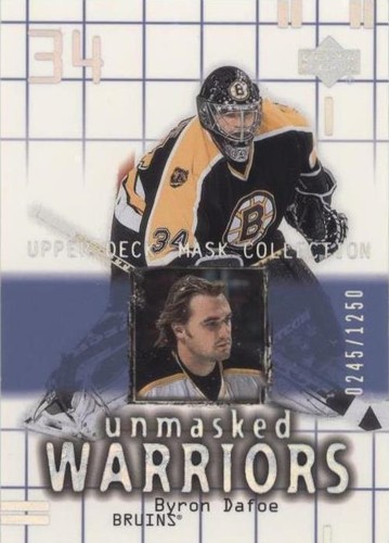 2001-02 Upper Deck Mask Collection - Byron Dafoe #171