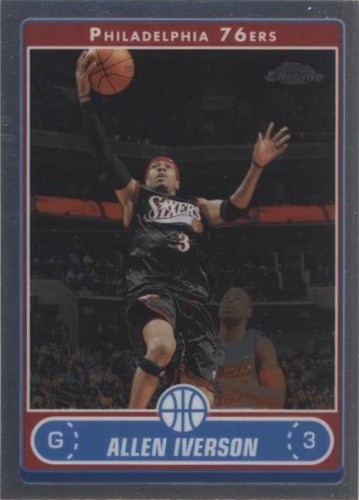 2006-07 Topps Chrome - Allen Iverson #108