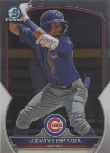BALDMAN☯️ 2023 Bowman Draft - Chrome #BDC-117 Ludwing Espinoza Sapphire