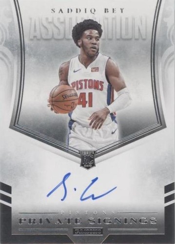 2020-21 Panini - Saddiq Bey #PSA-SBE