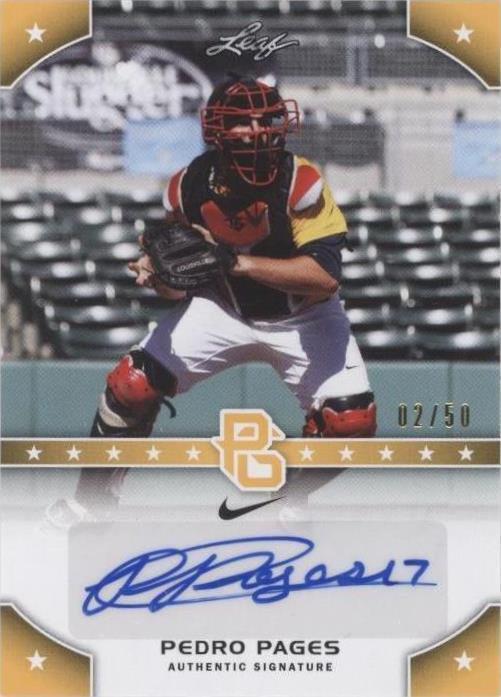 2015 Leaf Perfect Game National Showcase - Pedro Pages #PG-PP1