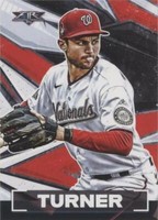 2021 Topps Fire - Trea Turner #127