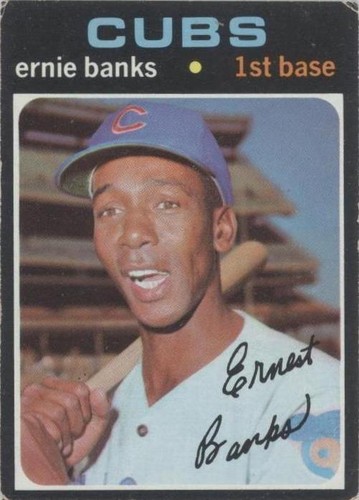 1971 Topps - Ernie Banks #525
