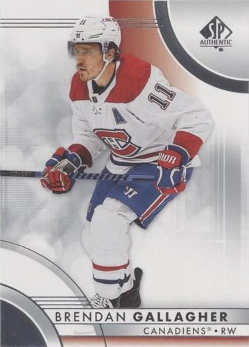 2023-24 Sp Authentic - Brendan Gallagher #55
