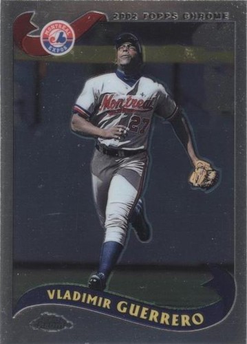 2002 Topps Chrome - Vladimir Guerrero #100