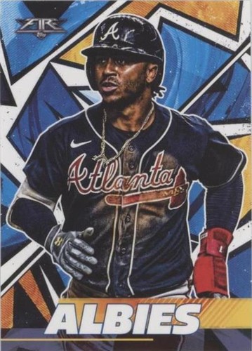 2021 Topps Fire - Ozzie Albies #61