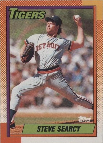 1990 O-Pee-Chee - Steve Searcy #487