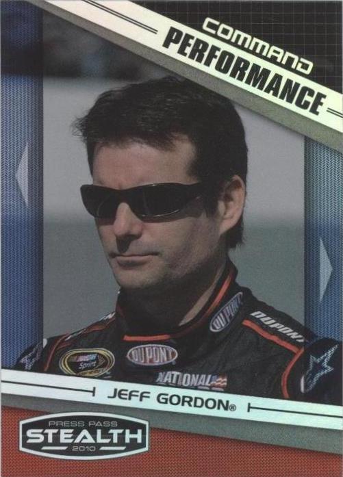 2010 Press Pass Stealth - Jeff Gordon #72