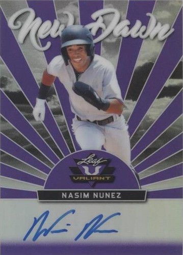 2019 Leaf Valiant - Nasim Nunez #ND-NN1