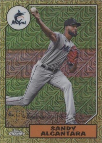 2022 Topps Stadium Club #44 Sandy Alcantara Miami Marlins | eBay