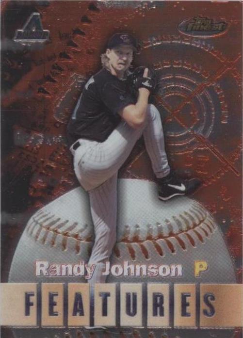 2000 Topps Finest - Pedro Martinez Randy Johnson #124