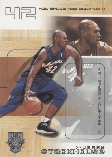 2002-03 Fleer Hot Shots - Jerry Stackhouse #54