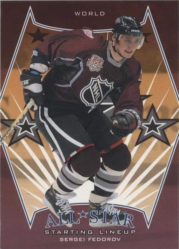 2002-03 In the Game Be A Player First Edition - Sergei Fedorov #398