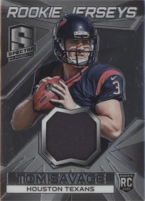 2014 Panini Spectra Tom Savage #RJ-TS