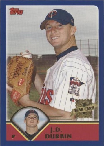 2003 Topps Traded & Rookies - J.D. Durbin #T241