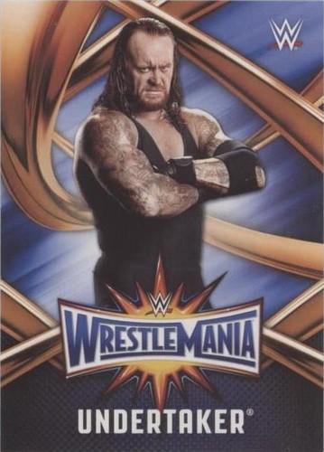 2017 Topps WWE Road to Wrestlemania - Undertaker #WMR-10